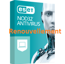 Renouvellement Licence Antivirus ESET 1 An – 4 Postes