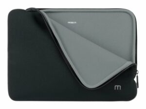 Mobilis SkinHousse d’ordinateur portable 12.5″-14″ – noir/gris